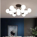 GobekUsa Glass Bubble LED Ceiling Light for Living Room Kitchen Bedroom