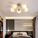 GobekUsa Glass Bubble LED Ceiling Light for Living Room Kitchen Bedroom