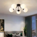 GobekUsa Glass Bubble LED Ceiling Light for Living Room Kitchen Bedroom
