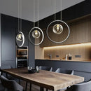 GobekUsa Glass Bubble LED Chandelier Dining Room Pendant Lighting