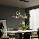GobekUsa Glass Bubble LED Pendant Chandelier for Modern Living Room Decor