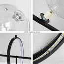 GobekUsa Glass Bubble LED Pendant Chandelier for Modern Living Room Decor