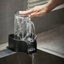 GobekUsa Glass Cup Washer: High Pressure Kitchen Sink Rinser for Home Bar Cleaning