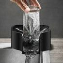 GobekUsa Glass Cup Washer: High Pressure Kitchen Sink Rinser for Home Bar Cleaning
