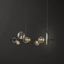 GobekUsa Contemporary Black Glass Pendant Lighting for Dining Table - Island Ceiling Light
