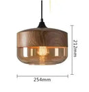 GobekUsa Black Glass Pendant Light Fixture for Modern Indoor Decor & Dining Room
