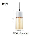 GobekUsa Black Glass Pendant Light Fixture for Modern Indoor Decor & Dining Room