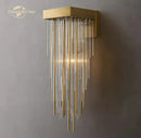 GobekUsa Glass Rod LED Wall Lamps - Modern Cascada Sconce for Home Decor