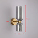 GobekUsa Glass Shade Wall Lamp: Modern Minimalist Art Lighting for Bedroom, Corridor, Staircase