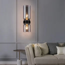 GobekUsa Glass Shade Wall Lamp: Modern Minimalist Art Lighting for Bedroom, Corridor, Staircase