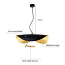 GobekUsa Lederam Manta Pendant Lamp Flying Saucer Hat industrial retro design white black