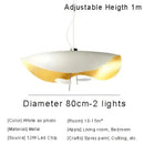 GobekUsa Lederam Manta Pendant Lamp Flying Saucer Hat industrial retro design white black