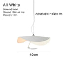 GobekUsa Lederam Manta Pendant Lamp Flying Saucer Hat industrial retro design white black