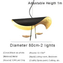 GobekUsa Lederam Manta Pendant Lamp Flying Saucer Hat industrial retro design white black
