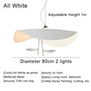 GobekUsa Lederam Manta Pendant Lamp Flying Saucer Hat industrial retro design white black