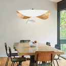 GobekUsa Lederam Manta Pendant Lamp Flying Saucer Hat industrial retro design white black
