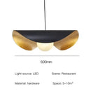 GobekUsa Lederam Manta Pendant - Industrial Retro Style White/Black Ceiling Lamp