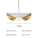 GobekUsa Lederam Manta Pendant - Industrial Retro Style White/Black Ceiling Lamp