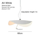 GobekUsa Lederam Manta Pendant - Industrial Retro Style White/Black Ceiling Lamp
