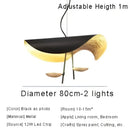 GobekUsa Lederam Manta Pendant - Industrial Retro Style White/Black Ceiling Lamp