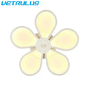 GobekUsa Acrylic Flower Twisted LED Chandelier Ceiling Lamp for Living Room, Hotel Decor