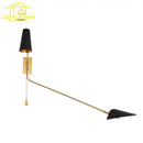 GobekUsa Adjustable Double Head LED Wall Lamp with Pull Switch