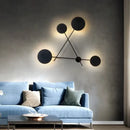 GobekUsa Adjustable Rotating LED Wall Sconce with Switch, Modern Stair Hallway Fixture