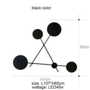 GobekUsa Adjustable Rotating LED Wall Sconce with Switch, Modern Stair Hallway Fixture