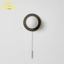 GobekUsa Black/Gold Ball Wall Lamp - Minimalist Iron Art Decor for Bedroom & Cafe