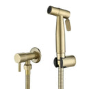 GobekUsa Black Gold Bidet Sprayer Set - High Pressure Bathroom Faucet Kit