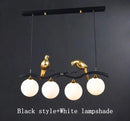 GobekUsa Glass Pendant Lights for Living Room, Restaurant & Counter, LED Interior Decor Lamps