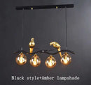 GobekUsa Glass Pendant Lights for Living Room, Restaurant & Counter, LED Interior Decor Lamps