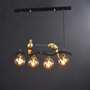 GobekUsa Glass Pendant Lights for Living Room, Restaurant & Counter, LED Interior Decor Lamps
