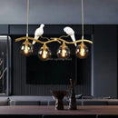 GobekUsa Glass Pendant Lights for Living Room, Restaurant & Counter, LED Interior Decor Lamps
