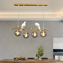 GobekUsa Glass Pendant Lights for Living Room, Restaurant & Counter, LED Interior Decor Lamps