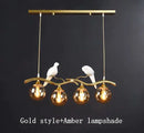 GobekUsa Glass Pendant Lights for Living Room, Restaurant & Counter, LED Interior Decor Lamps