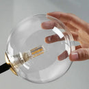 GobekUsa Branching Bubbles Chandelier in Black and Gold for Modern Dining Room