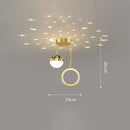 GobekUsa LED Ceiling Lamp for Home Decor Bedroom Living Room Dining Room Lighting