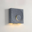 GobekUsa Nordic Square LED Wall Sconce Light - Modern Cement Bedroom Lighting