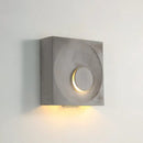 GobekUsa Nordic Square LED Wall Sconce Light - Modern Cement Bedroom Lighting