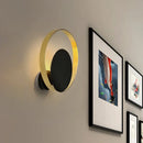 GobekUsa Modern LED Brass Wall Sconce Light for Bedroom - Loop Metallic Wall Lighting Idea