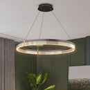 GobekUsa Black Acrylic LED Pendant Light for Modern Home Decor