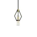 GobekUsa Clear Glass E27 Bulb Pendant Lights for Dining Room, Kitchen, Bedroom