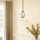 GobekUsa Clear Glass E27 Bulb Pendant Lights for Dining Room, Kitchen, Bedroom