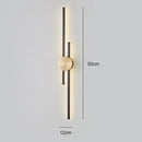 GobekUsa Copper Wall Light for Bedroom, Living Room, TV Background - Minimalist Luxury Design