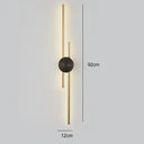 GobekUsa Copper Wall Light for Bedroom, Living Room, TV Background - Minimalist Luxury Design