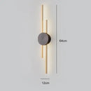 GobekUsa Copper Wall Light for Bedroom, Living Room, TV Background - Minimalist Luxury Design