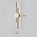 GobekUsa Copper Wall Light for Bedroom, Living Room, TV Background - Minimalist Luxury Design