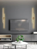 GobekUsa Copper Wall Light for Bedroom, Living Room, TV Background - Minimalist Luxury Design