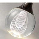 GobekUsa Crystal LED Ball Pendant Chandelier for Dining Room, Bedroom, Kitchen, and Restaurant decor
